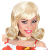 Dámska blond parochňa, štýl 60. rokov